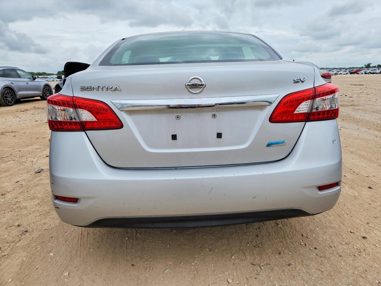 2013 Nissan Sentra S Серый vin: 3N1AB7AP9DL672489
