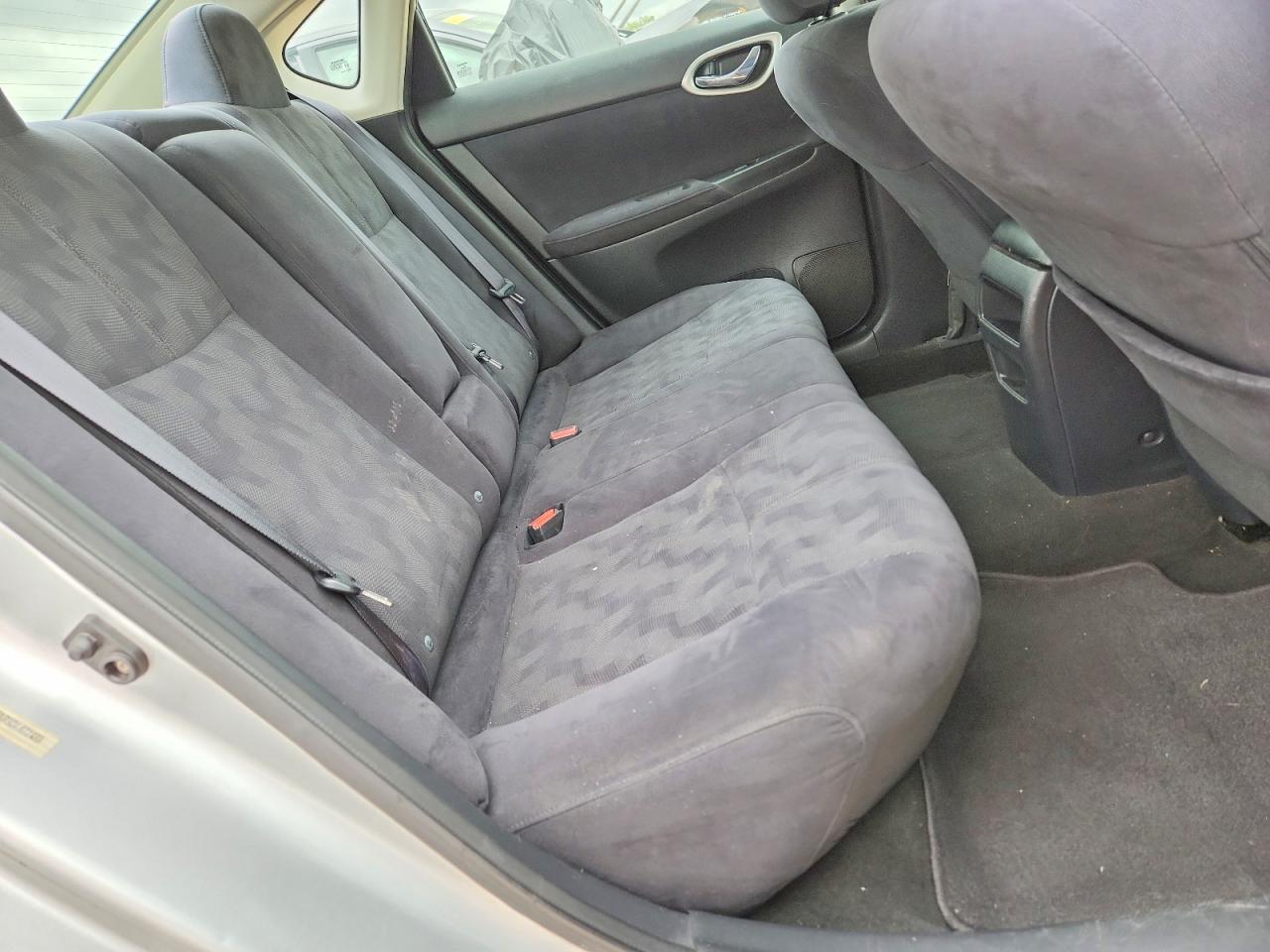 2013 Nissan Sentra S Серый vin: 3N1AB7AP9DL672489