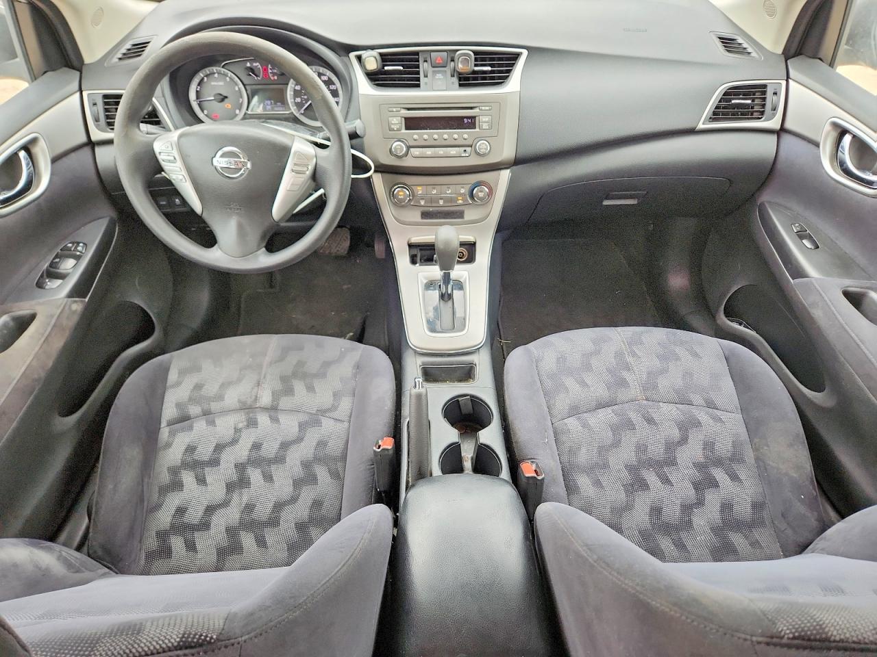 2013 Nissan Sentra S Серый vin: 3N1AB7AP9DL672489
