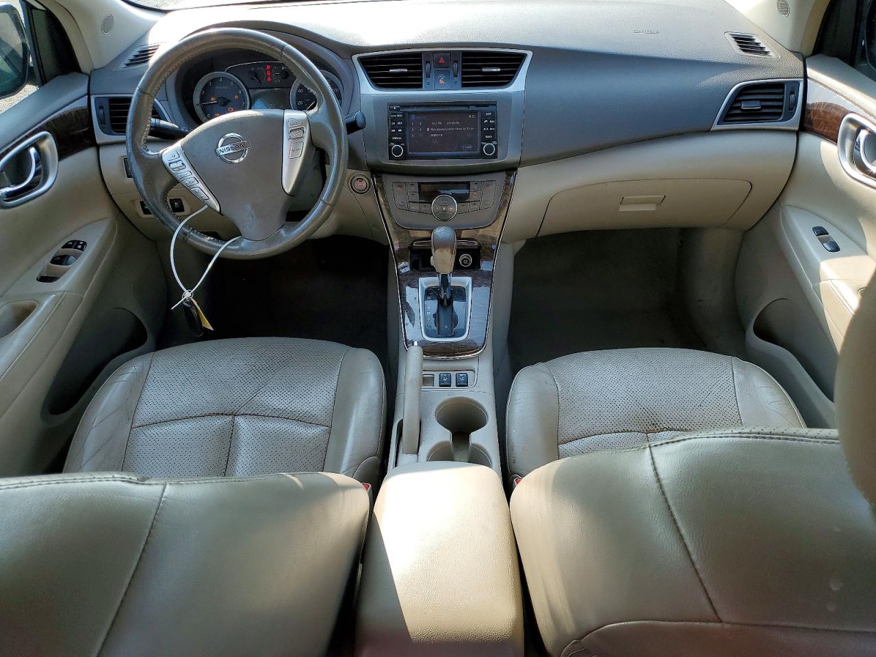 2013 Nissan Sentra S Белый vin: 3N1AB7AP9DL679748