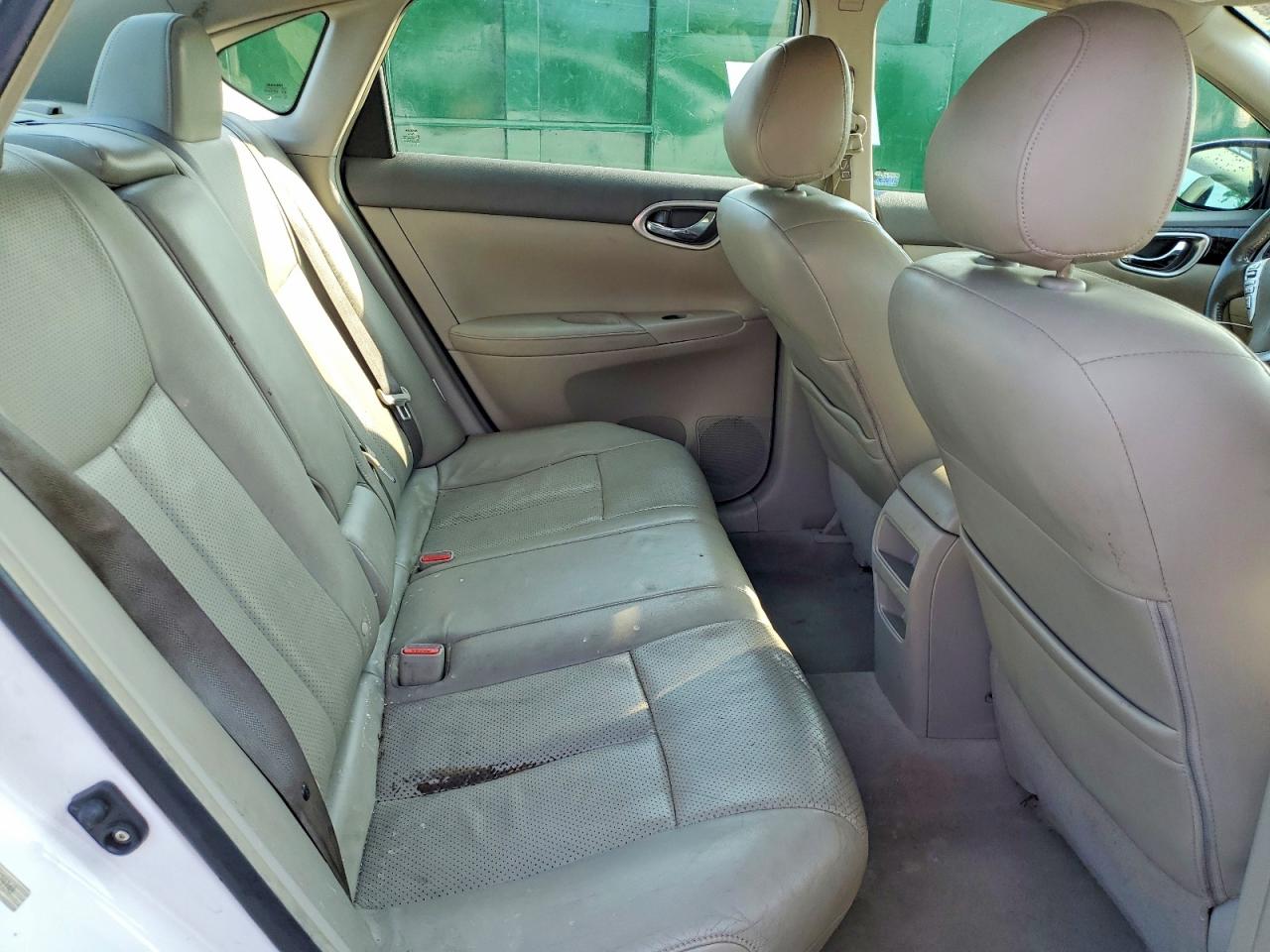 2013 Nissan Sentra S Белый vin: 3N1AB7AP9DL679748