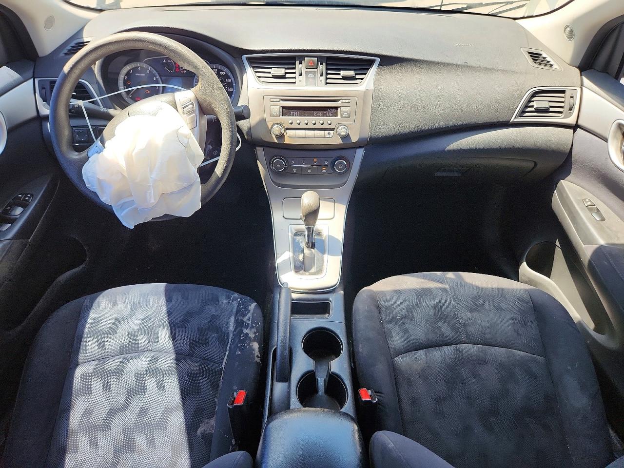 2013 Nissan Sentra S Gray vin: 3N1AB7AP9DL680804
