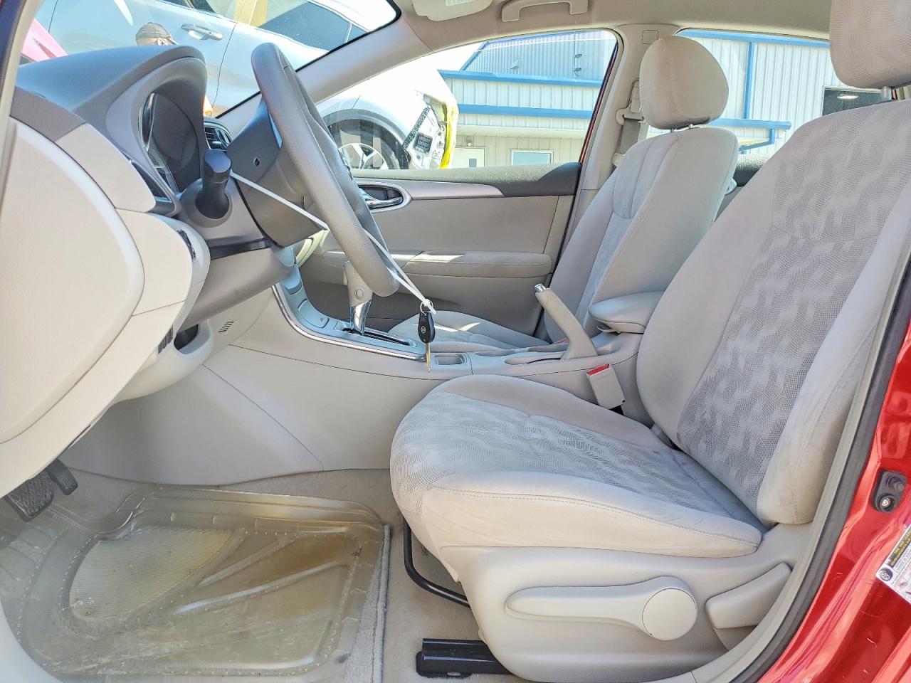 2013 Nissan Sentra S Red vin: 3N1AB7AP9DL681502