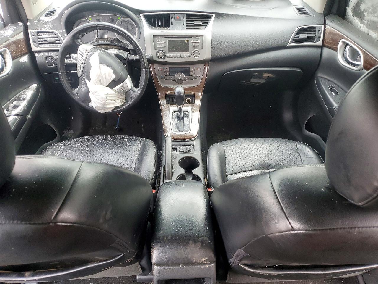 2013 Nissan Sentra S Black vin: 3N1AB7AP9DL698090