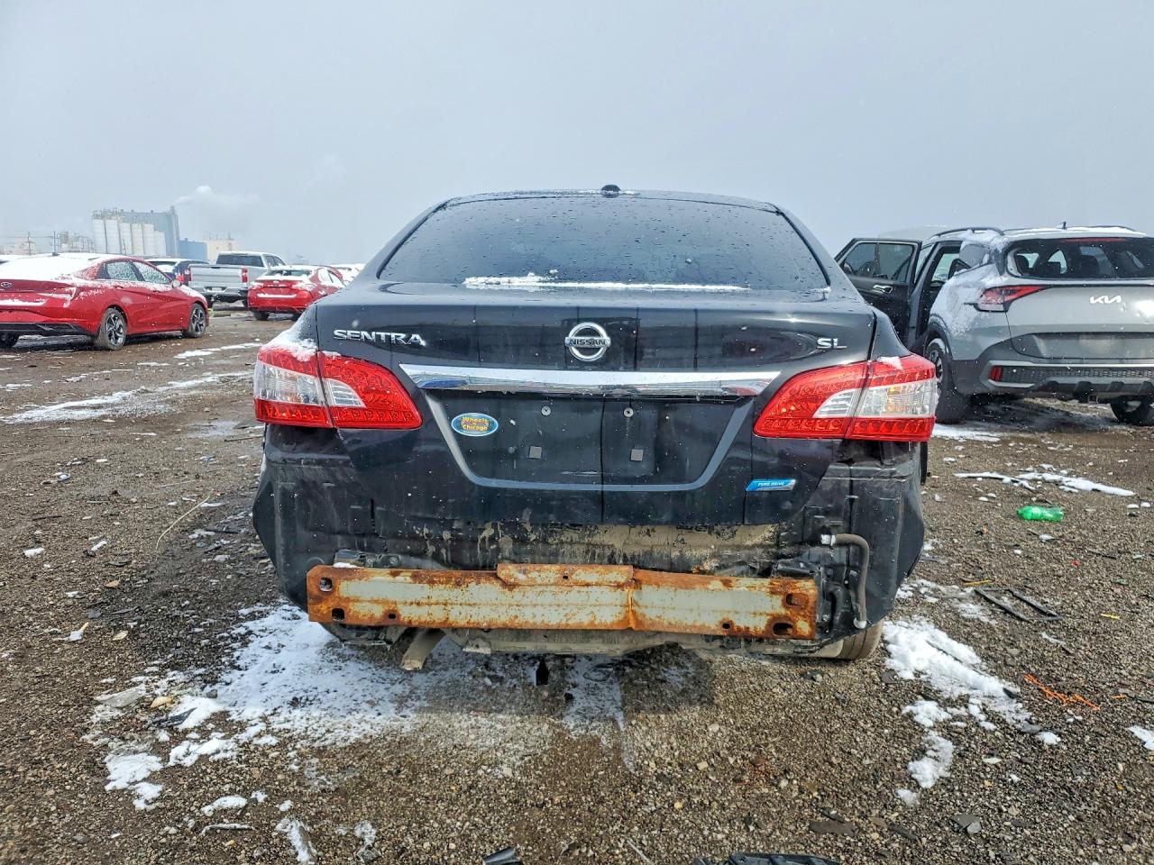 2013 Nissan Sentra S Black vin: 3N1AB7AP9DL698090