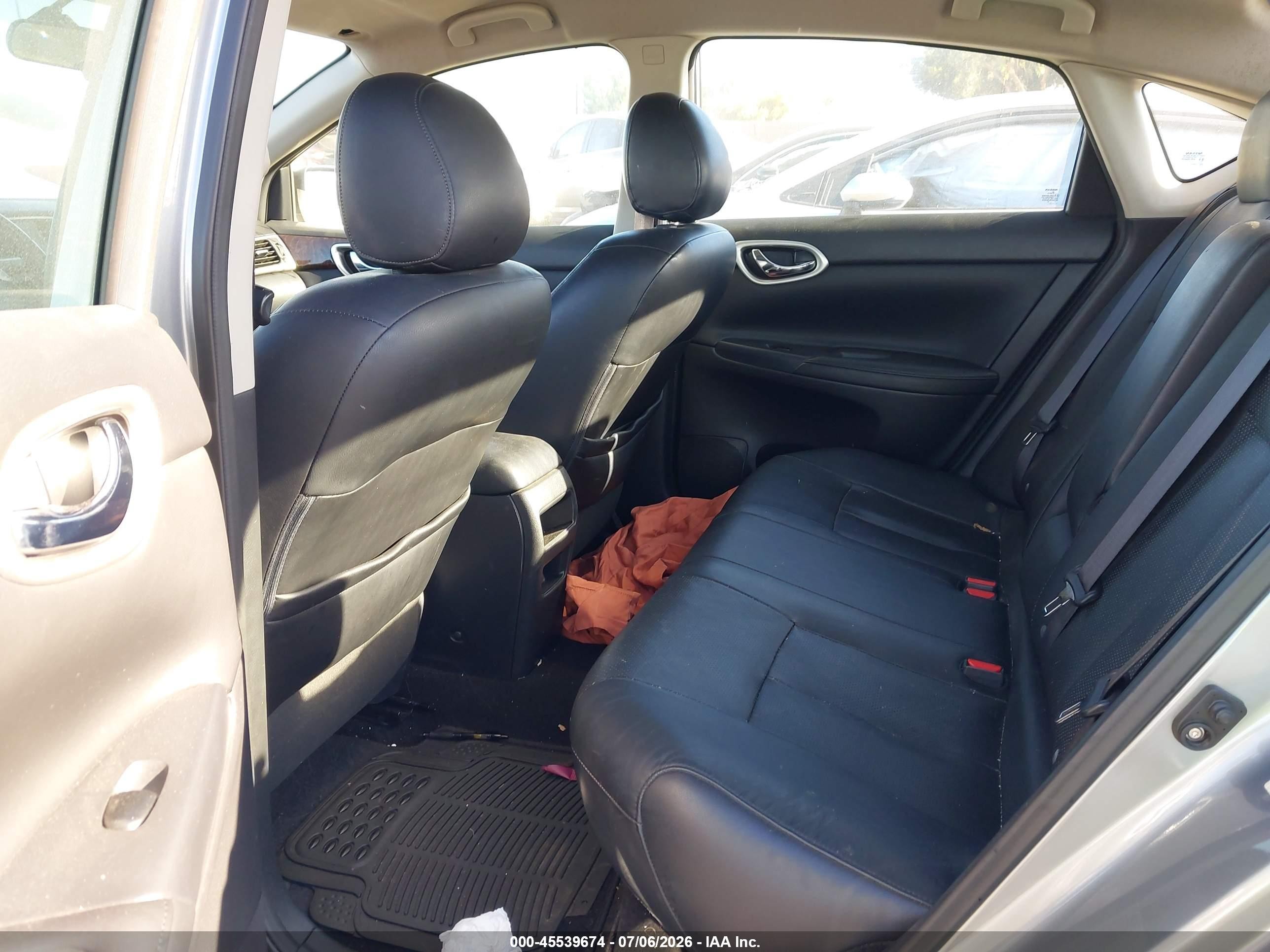 2013 Nissan Sentra Sl Beige vin: 3N1AB7AP9DL701179