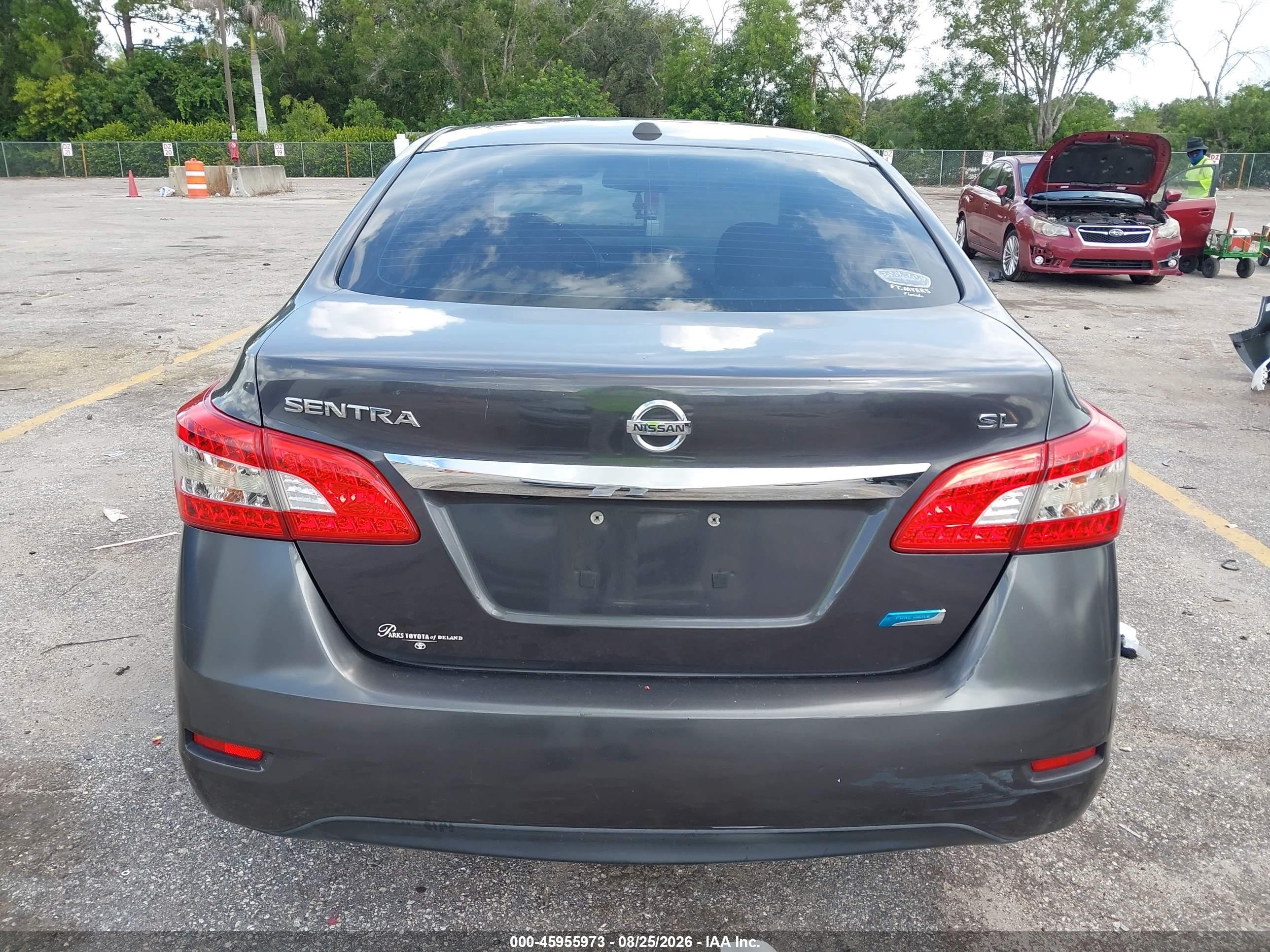 2013 Nissan Sentra Sl Gray vin: 3N1AB7AP9DL701411