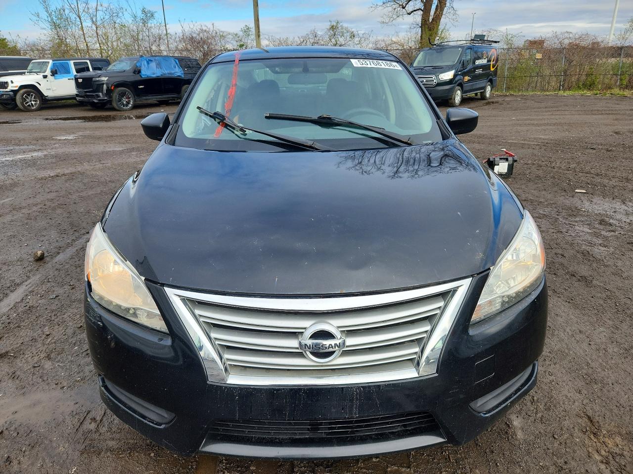 2013 Nissan Sentra S Black vin: 3N1AB7AP9DL702574