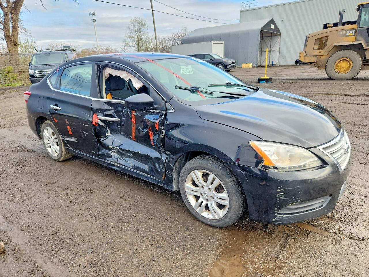 2013 Nissan Sentra S Black vin: 3N1AB7AP9DL702574
