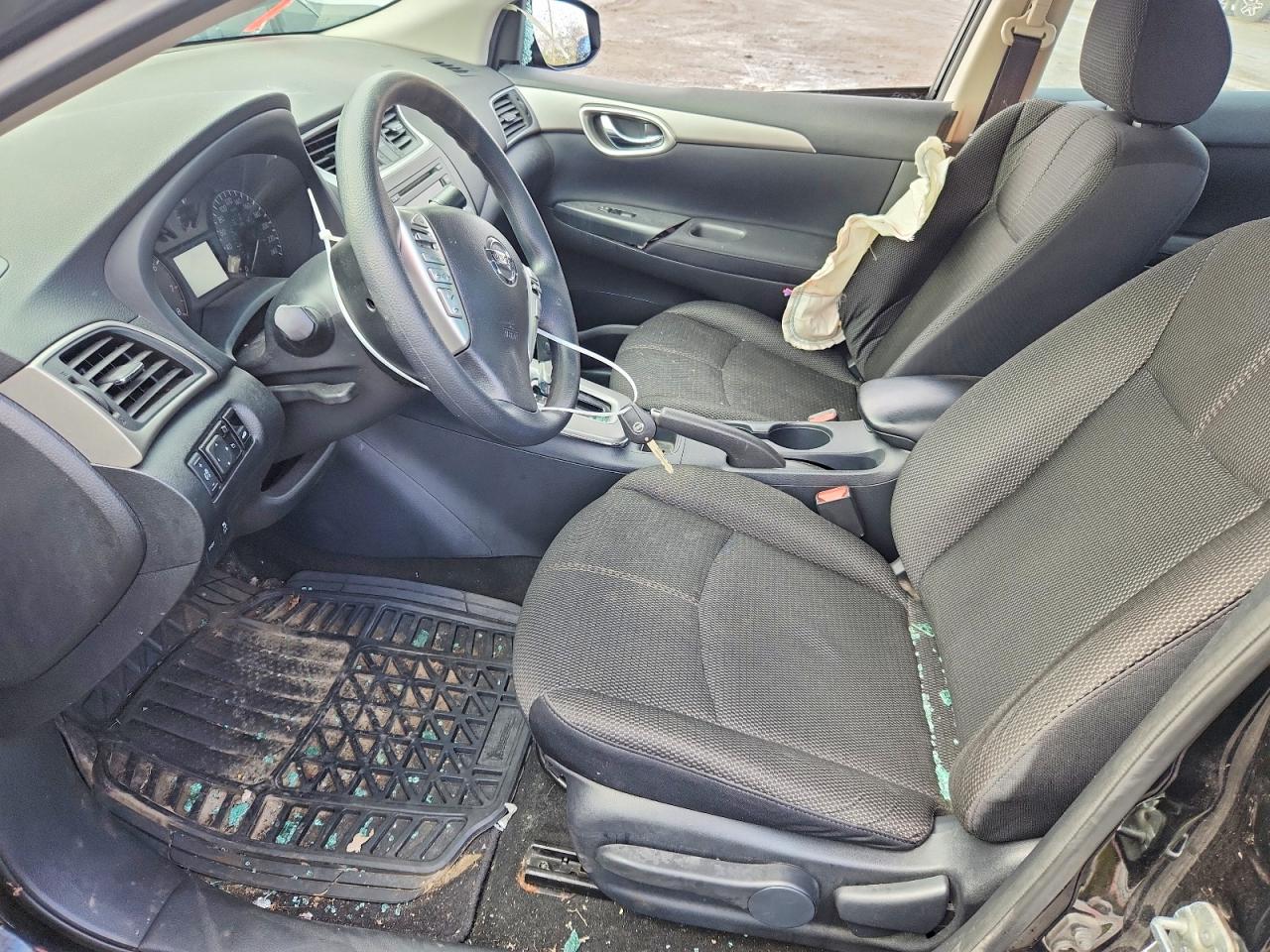 2013 Nissan Sentra S Black vin: 3N1AB7AP9DL702574
