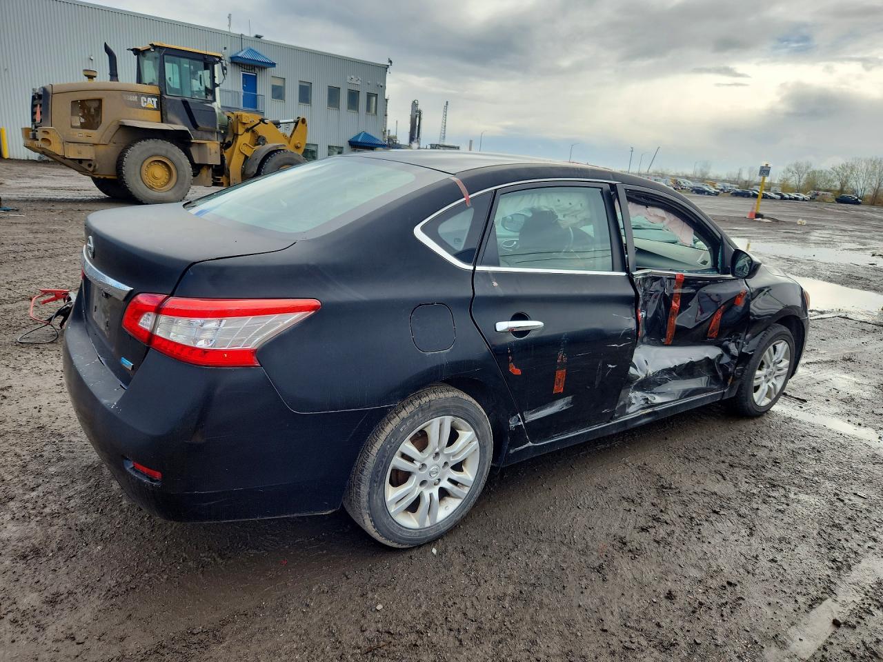 2013 Nissan Sentra S Black vin: 3N1AB7AP9DL702574