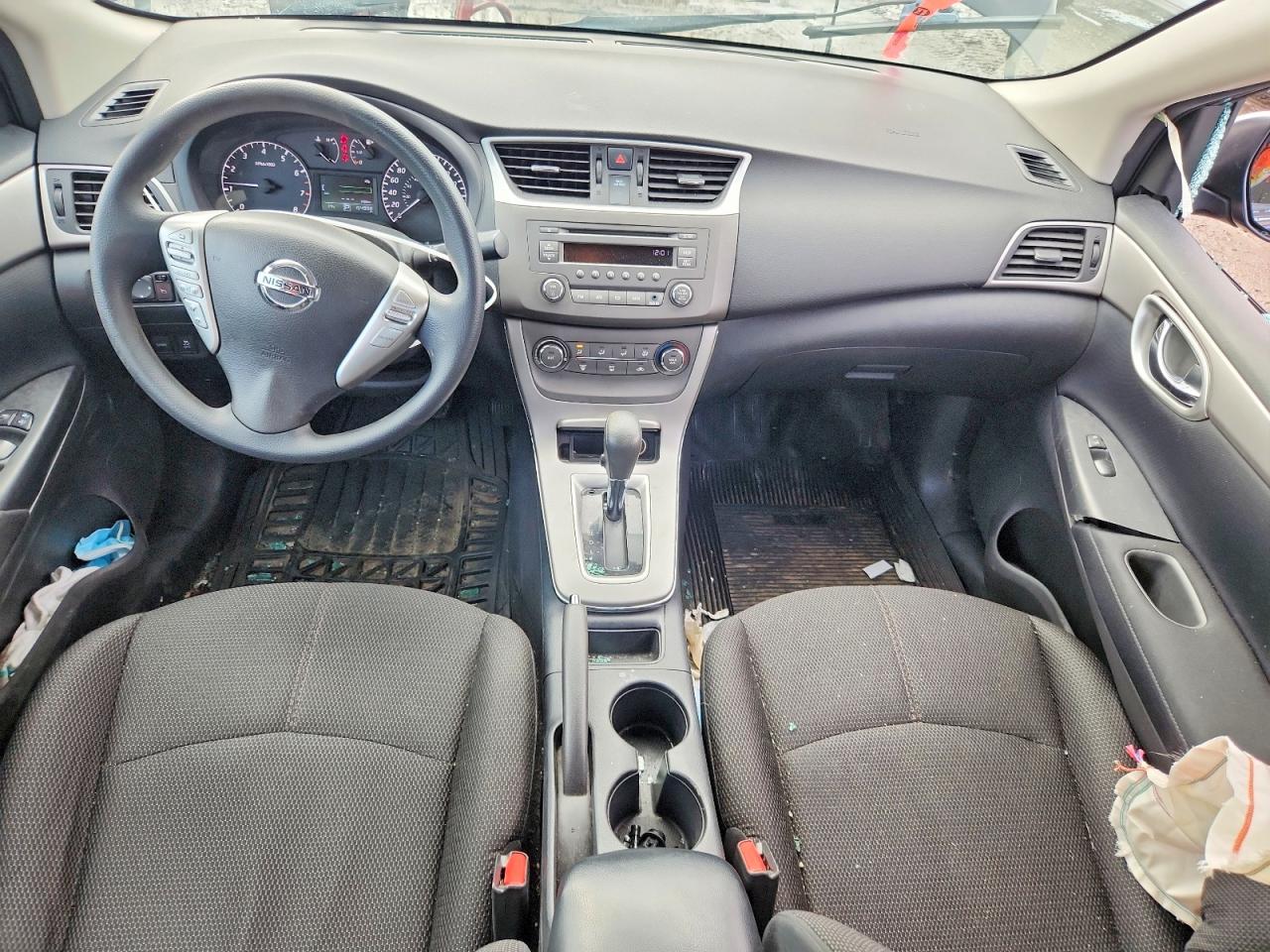 2013 Nissan Sentra S Black vin: 3N1AB7AP9DL702574