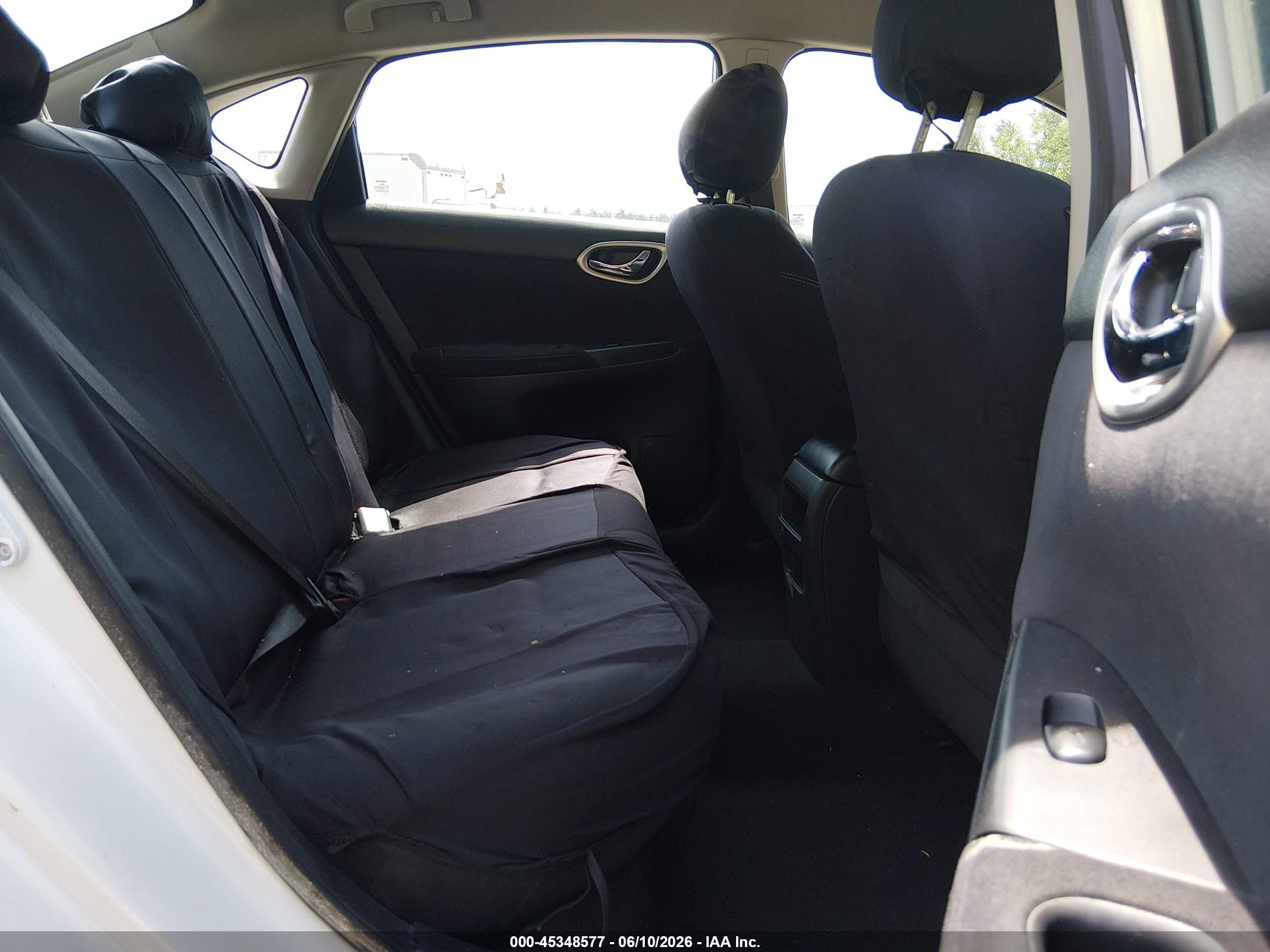 2013 Nissan Sentra Sv White vin: 3N1AB7AP9DL704129
