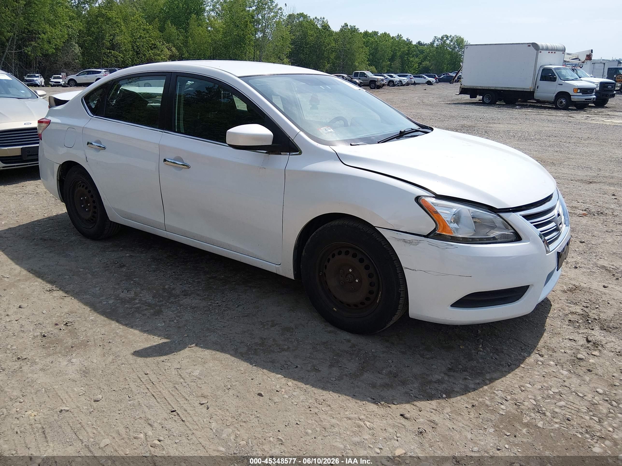 2013 Nissan Sentra Sv Белый vin: 3N1AB7AP9DL704129