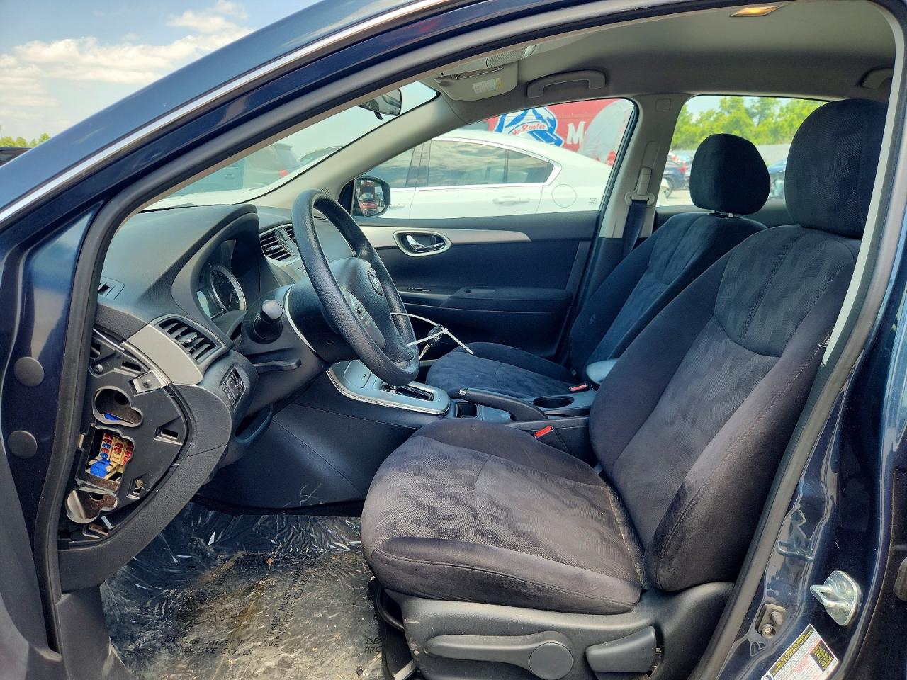 2013 Nissan Sentra S Синий vin: 3N1AB7AP9DL706088