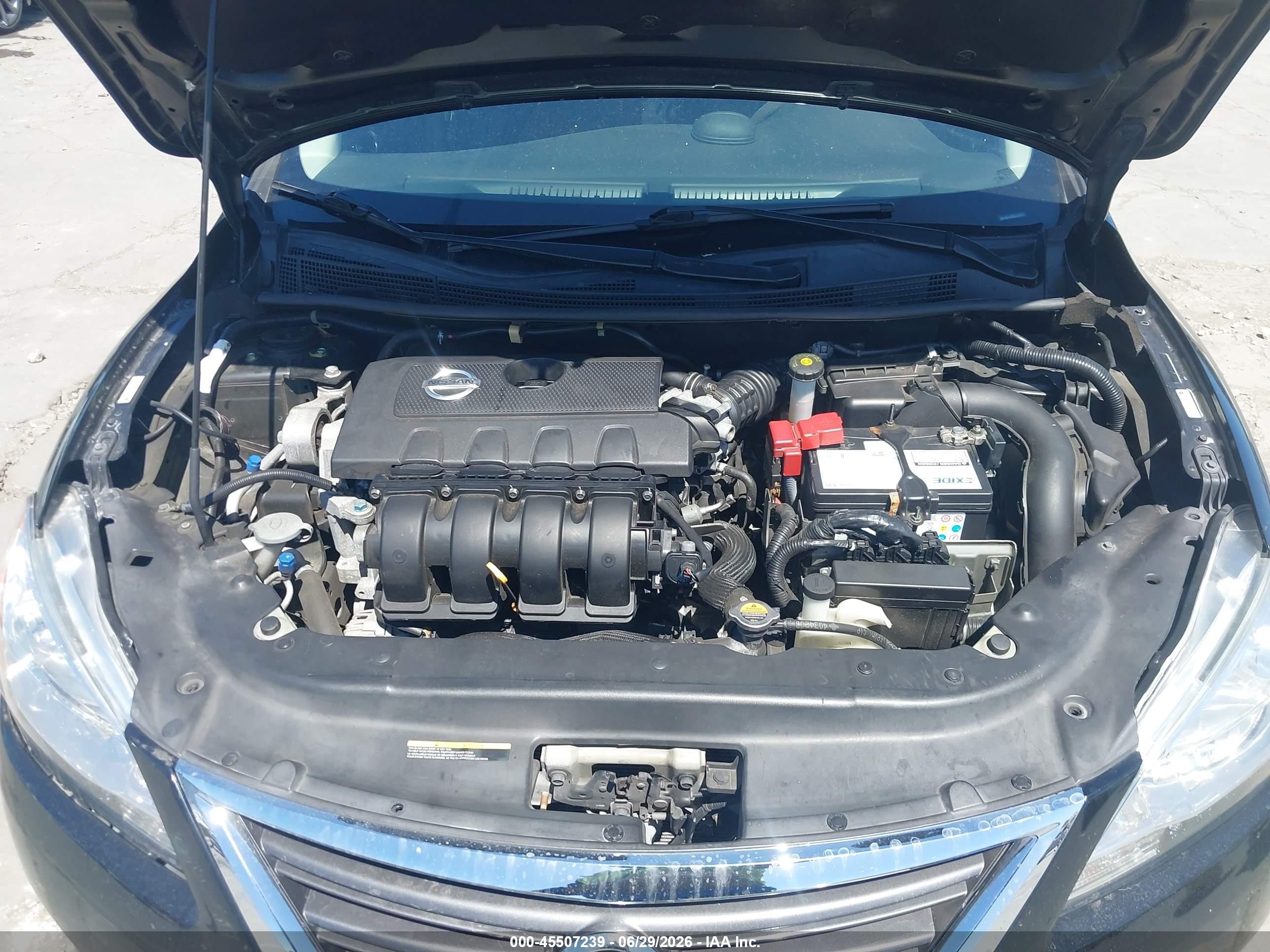 2013 Nissan Sentra Sr Black vin: 3N1AB7AP9DL707614