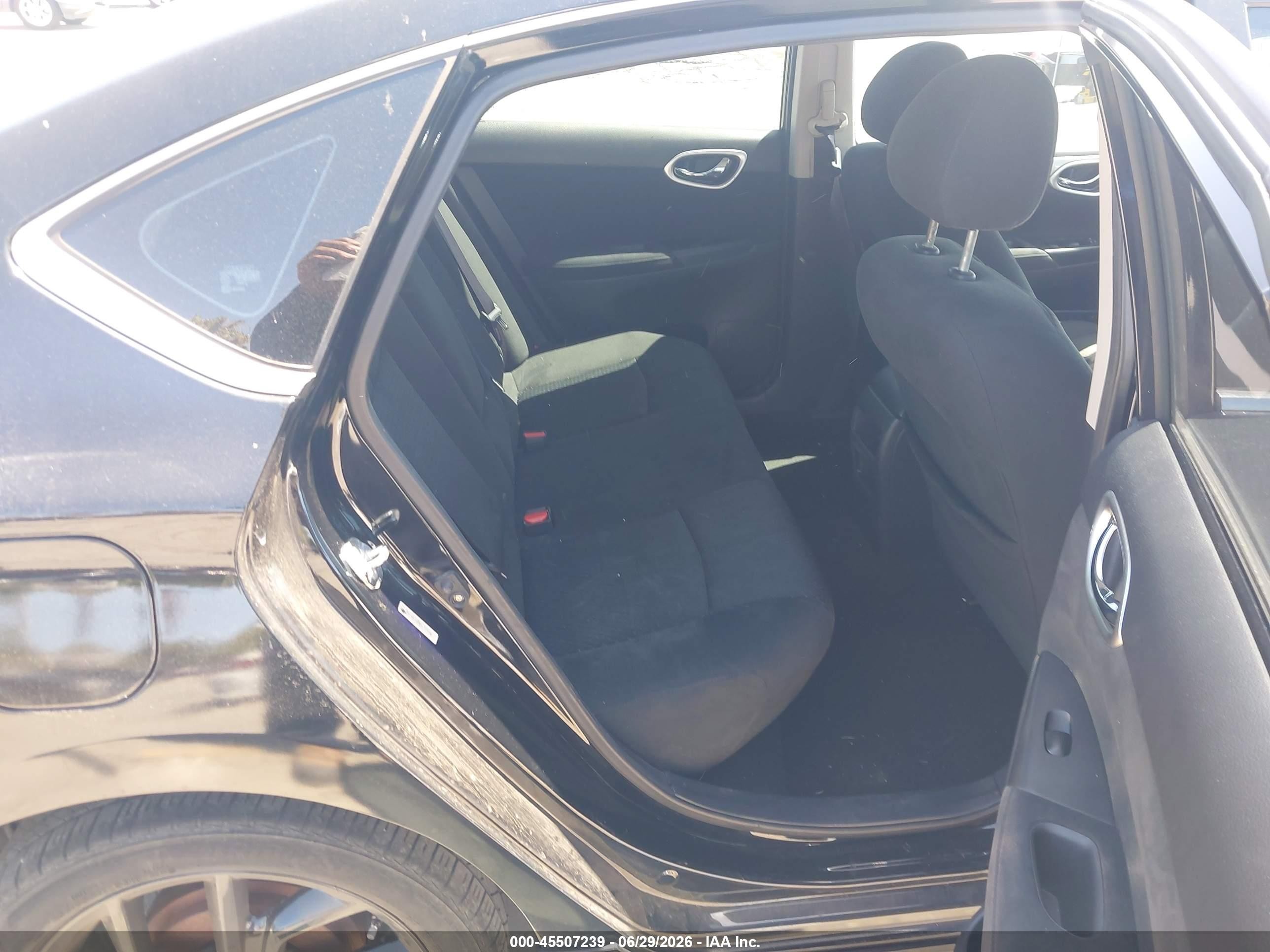 2013 Nissan Sentra Sr Black vin: 3N1AB7AP9DL707614