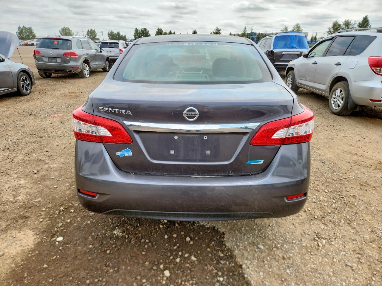 2013 Nissan Sentra S Серый vin: 3N1AB7AP9DL712666