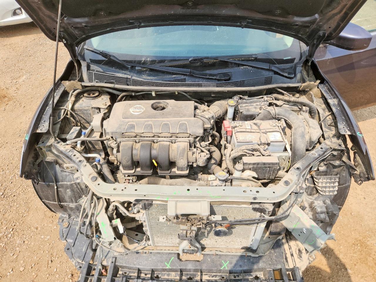 2013 Nissan Sentra S Серый vin: 3N1AB7AP9DL712666