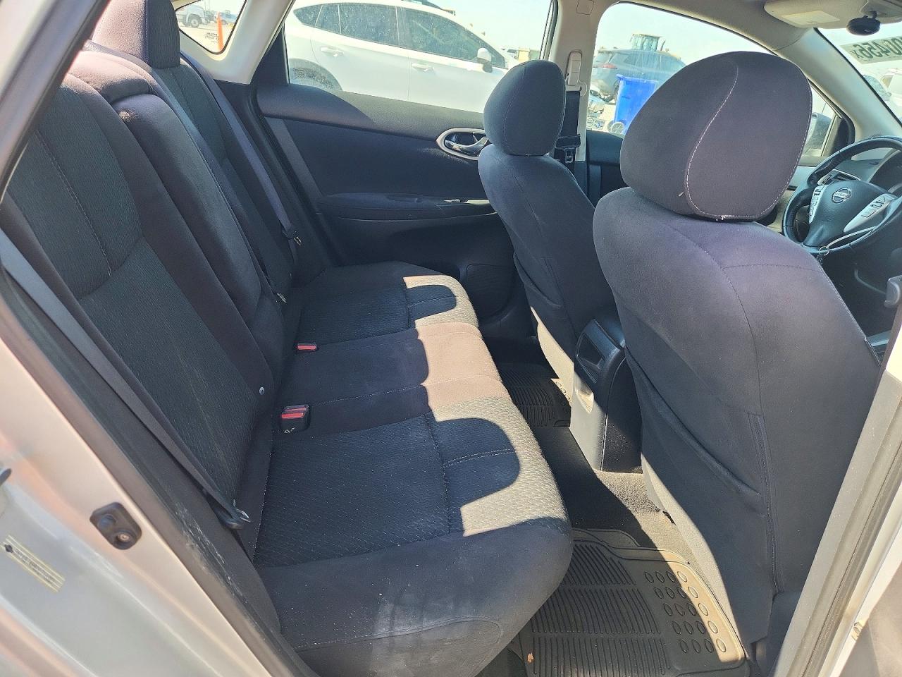2013 Nissan Sentra S Silver vin: 3N1AB7AP9DL718323