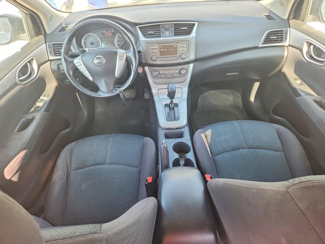 2013 Nissan Sentra S Silver vin: 3N1AB7AP9DL718323