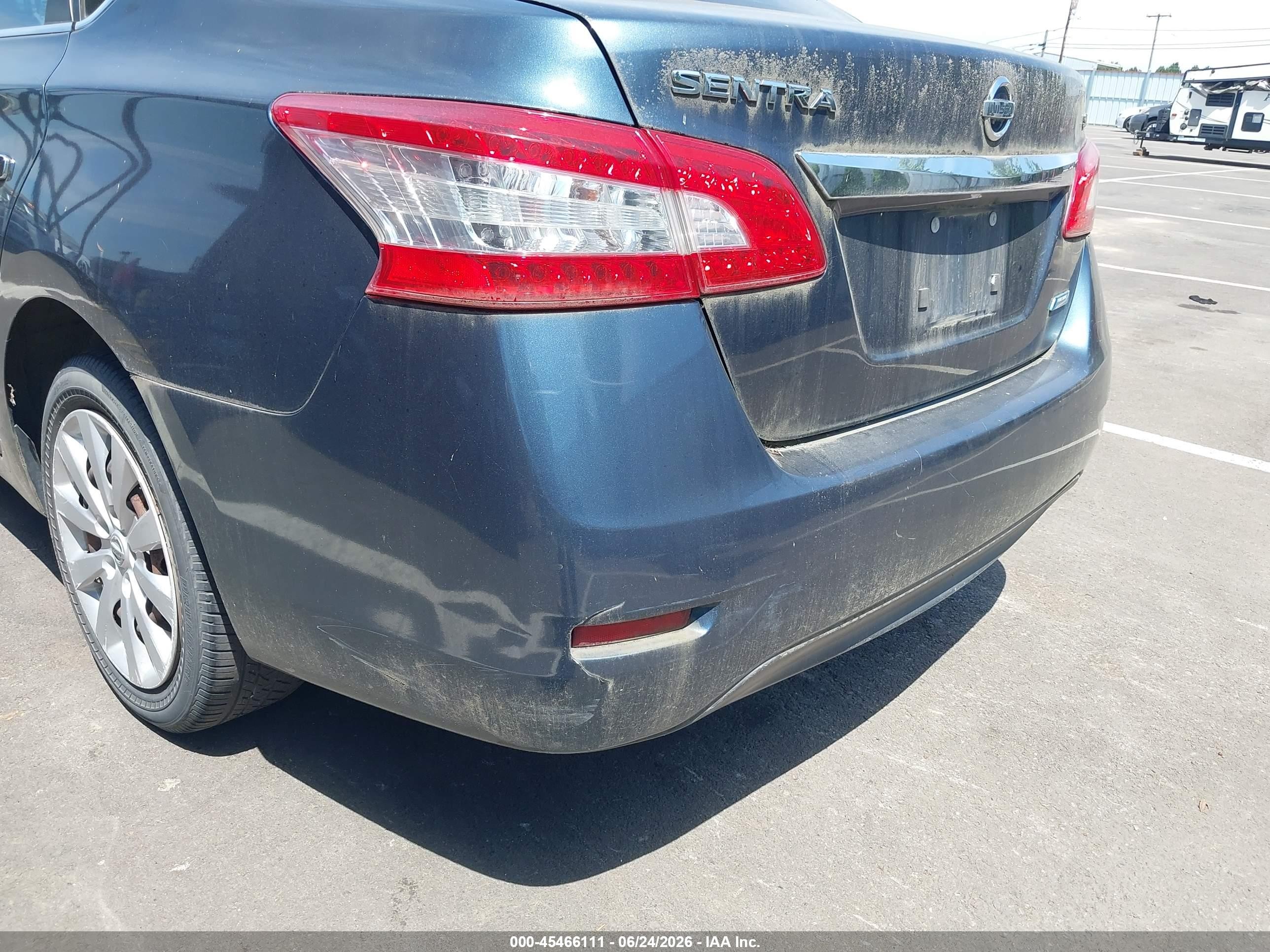 2013 Nissan Sentra Sv Dark Blue vin: 3N1AB7AP9DL732836