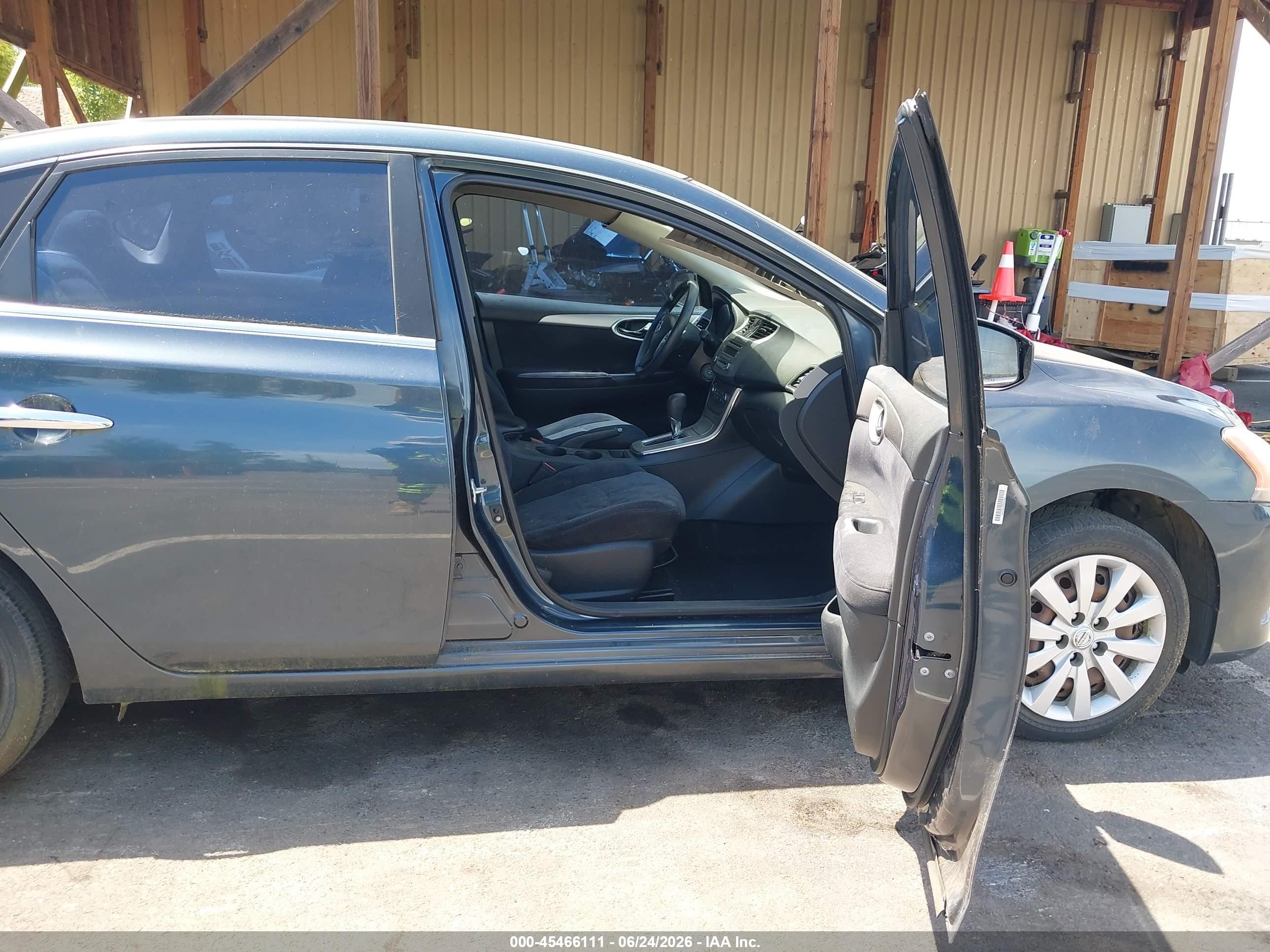 2013 Nissan Sentra Sv Dark Blue vin: 3N1AB7AP9DL732836