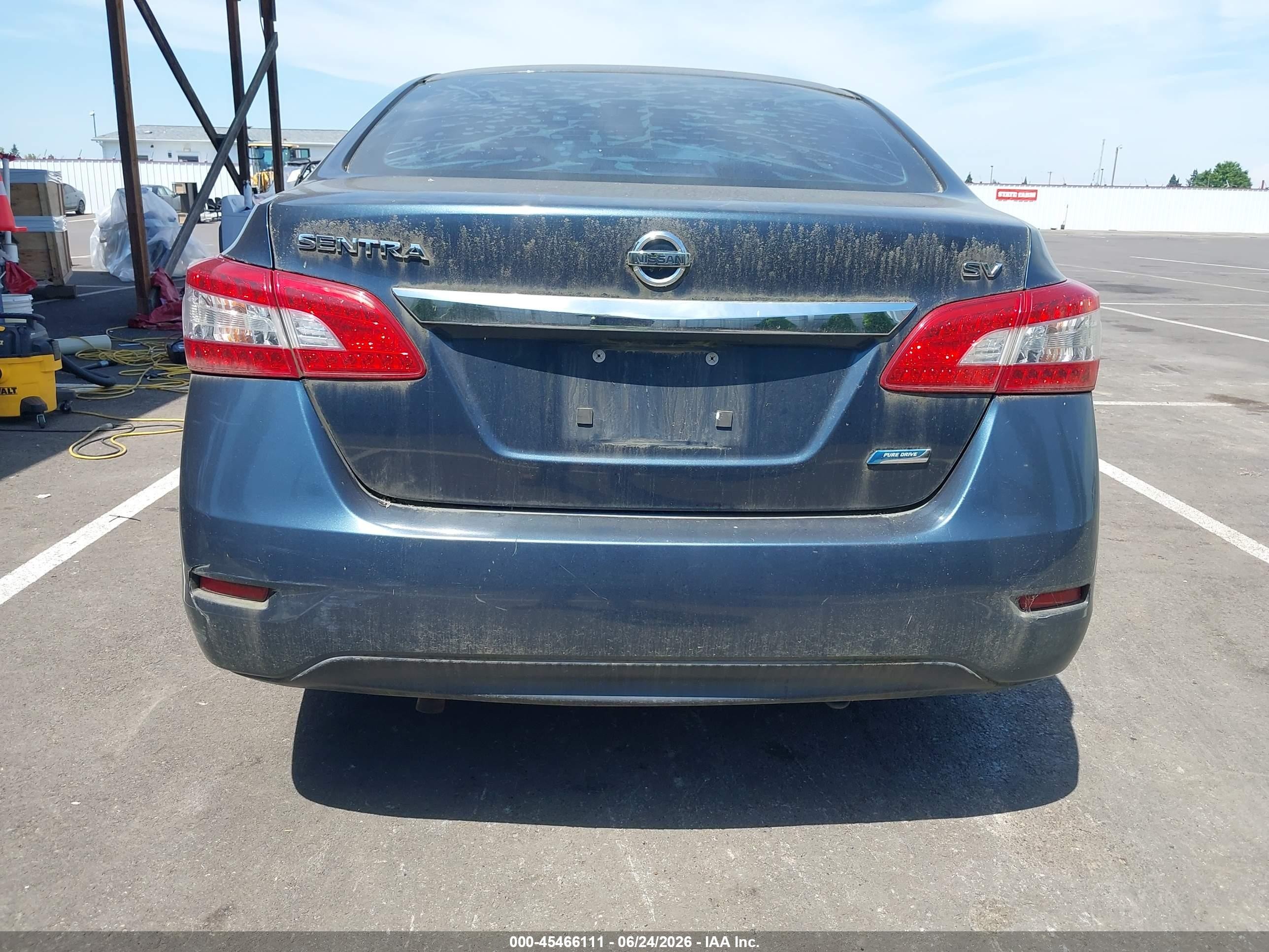 2013 Nissan Sentra Sv Dark Blue vin: 3N1AB7AP9DL732836
