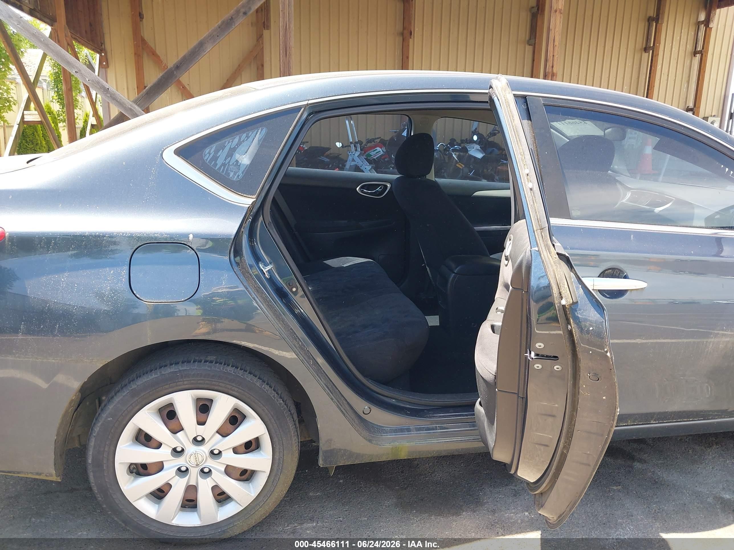 2013 Nissan Sentra Sv Dark Blue vin: 3N1AB7AP9DL732836