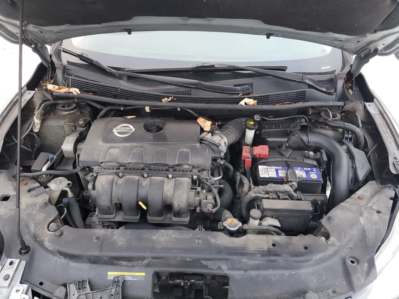2013 Nissan Sentra S Silver vin: 3N1AB7AP9DL743500