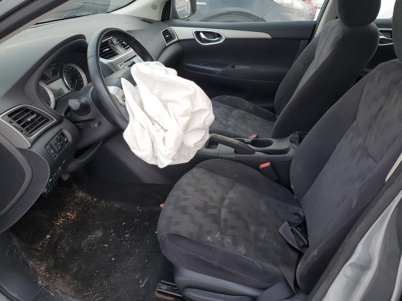 2013 Nissan Sentra S Silver vin: 3N1AB7AP9DL743500