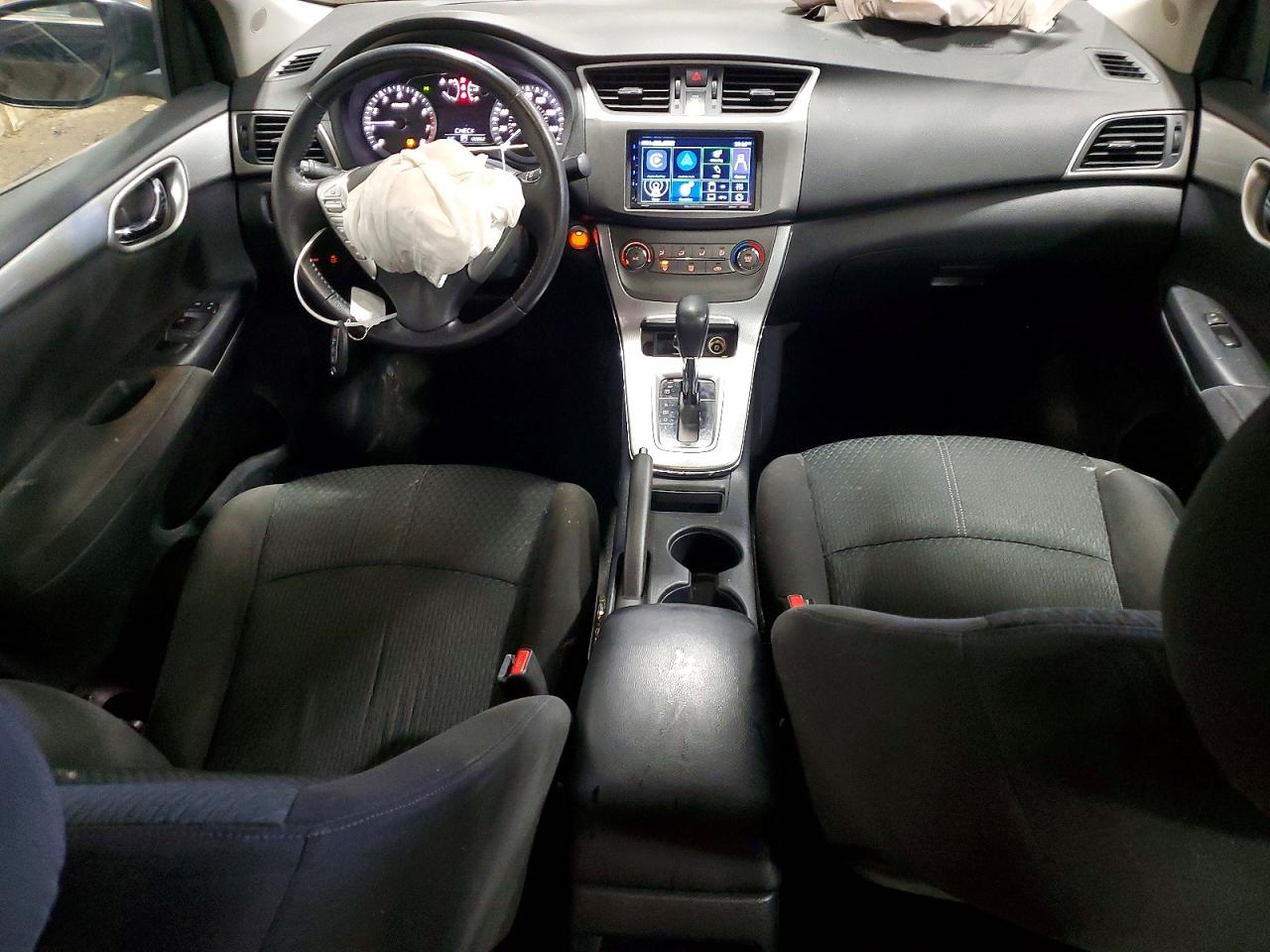 2013 Nissan Sentra S Black vin: 3N1AB7AP9DL747577