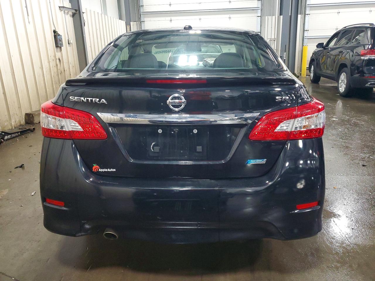 2013 Nissan Sentra S Black vin: 3N1AB7AP9DL747577