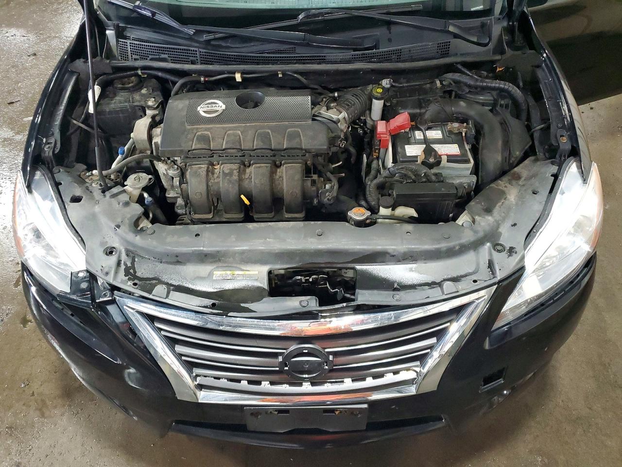 2013 Nissan Sentra S Black vin: 3N1AB7AP9DL747577
