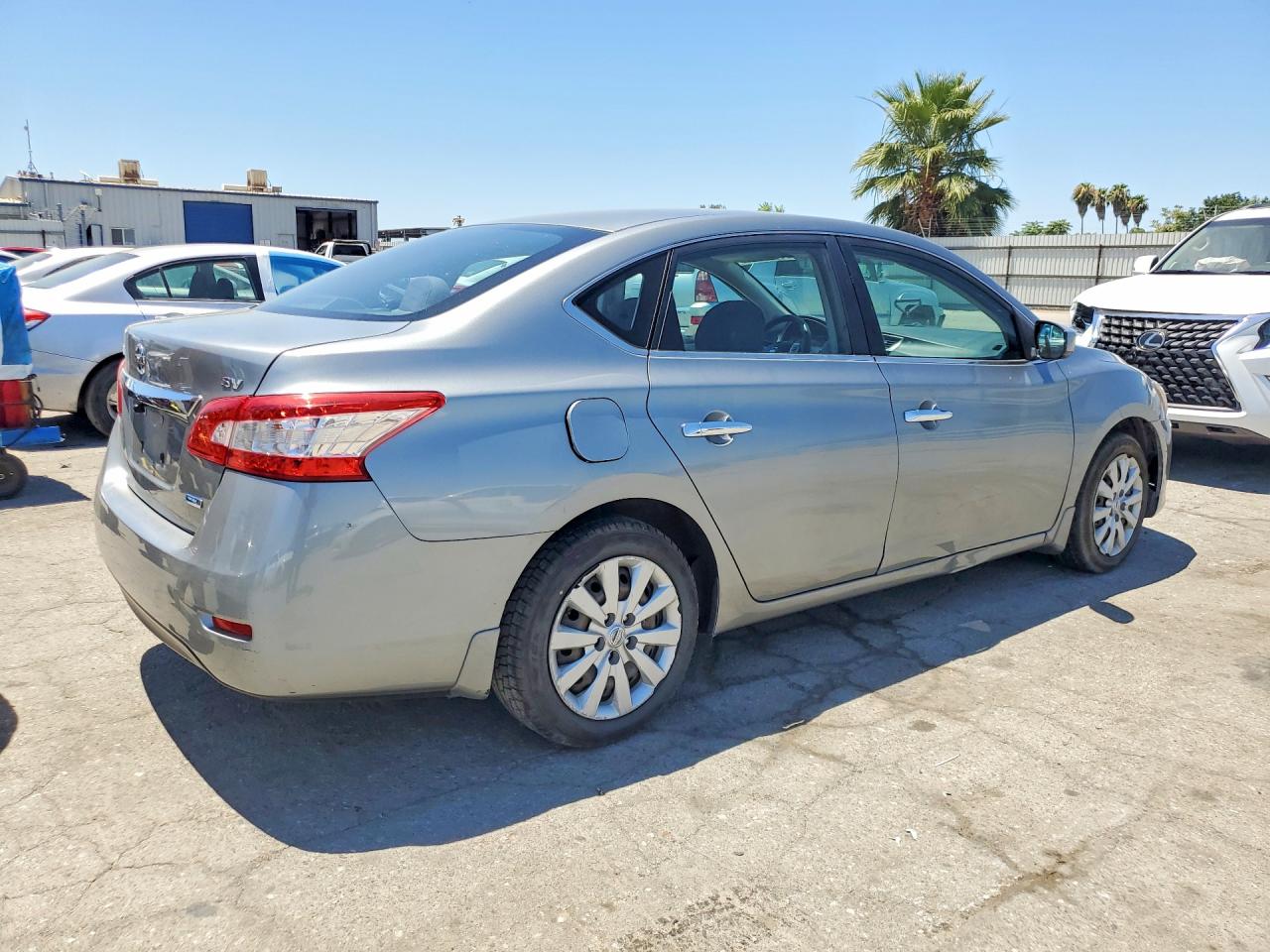 2013 Nissan Sentra S Серый vin: 3N1AB7AP9DL755999