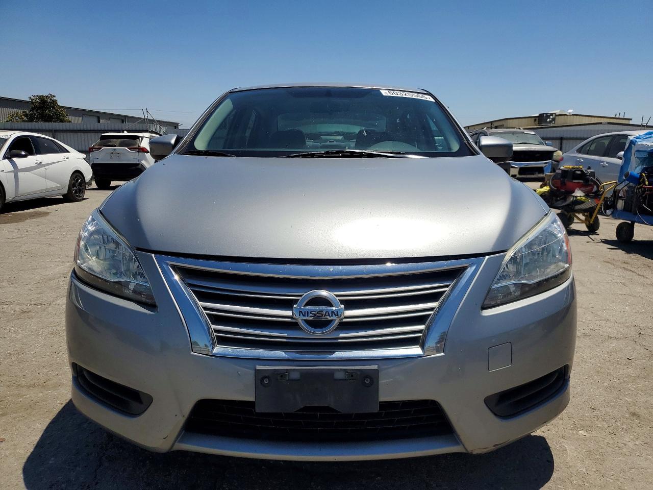 2013 Nissan Sentra S Серый vin: 3N1AB7AP9DL755999