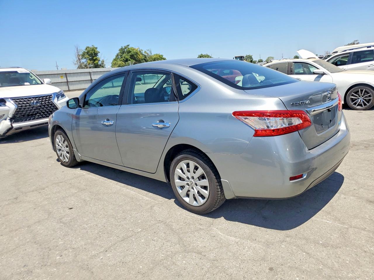 2013 Nissan Sentra S Серый vin: 3N1AB7AP9DL755999