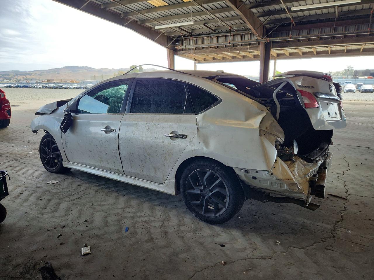 2013 Nissan Sentra S White vin: 3N1AB7AP9DL757719