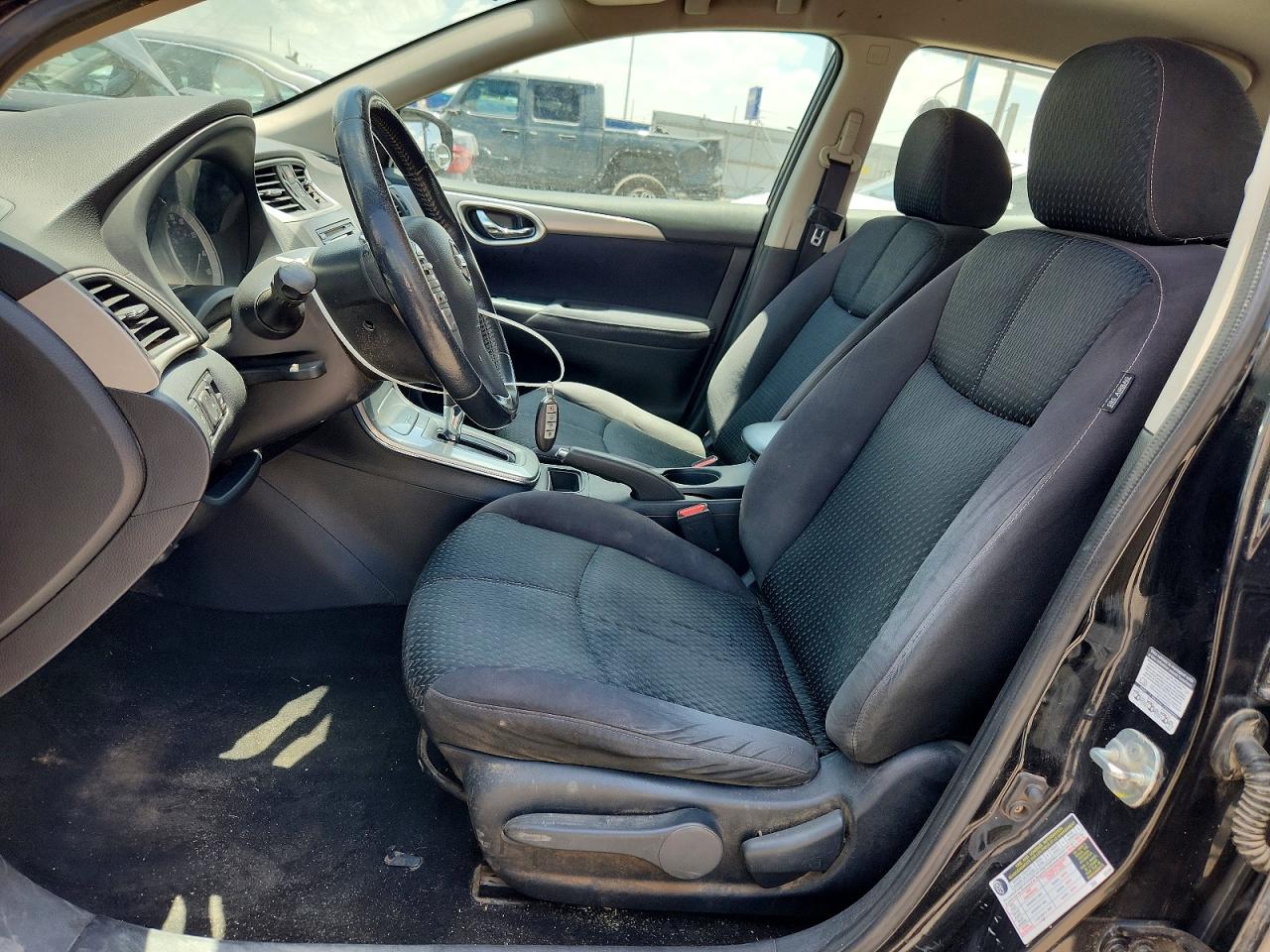 2013 Nissan Sentra S Черный vin: 3N1AB7AP9DL763908