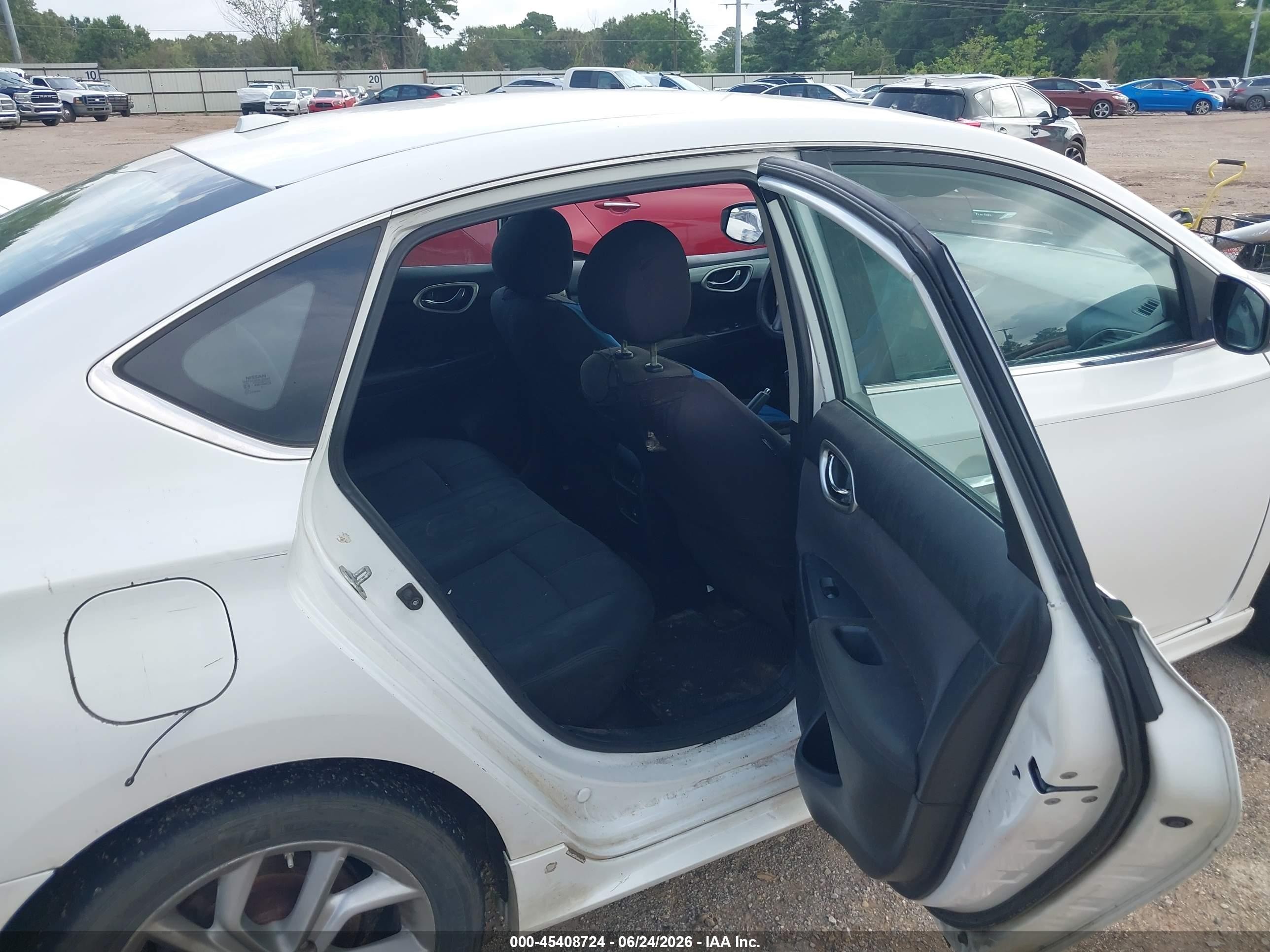 2013 Nissan Sentra Sr White vin: 3N1AB7AP9DL765187