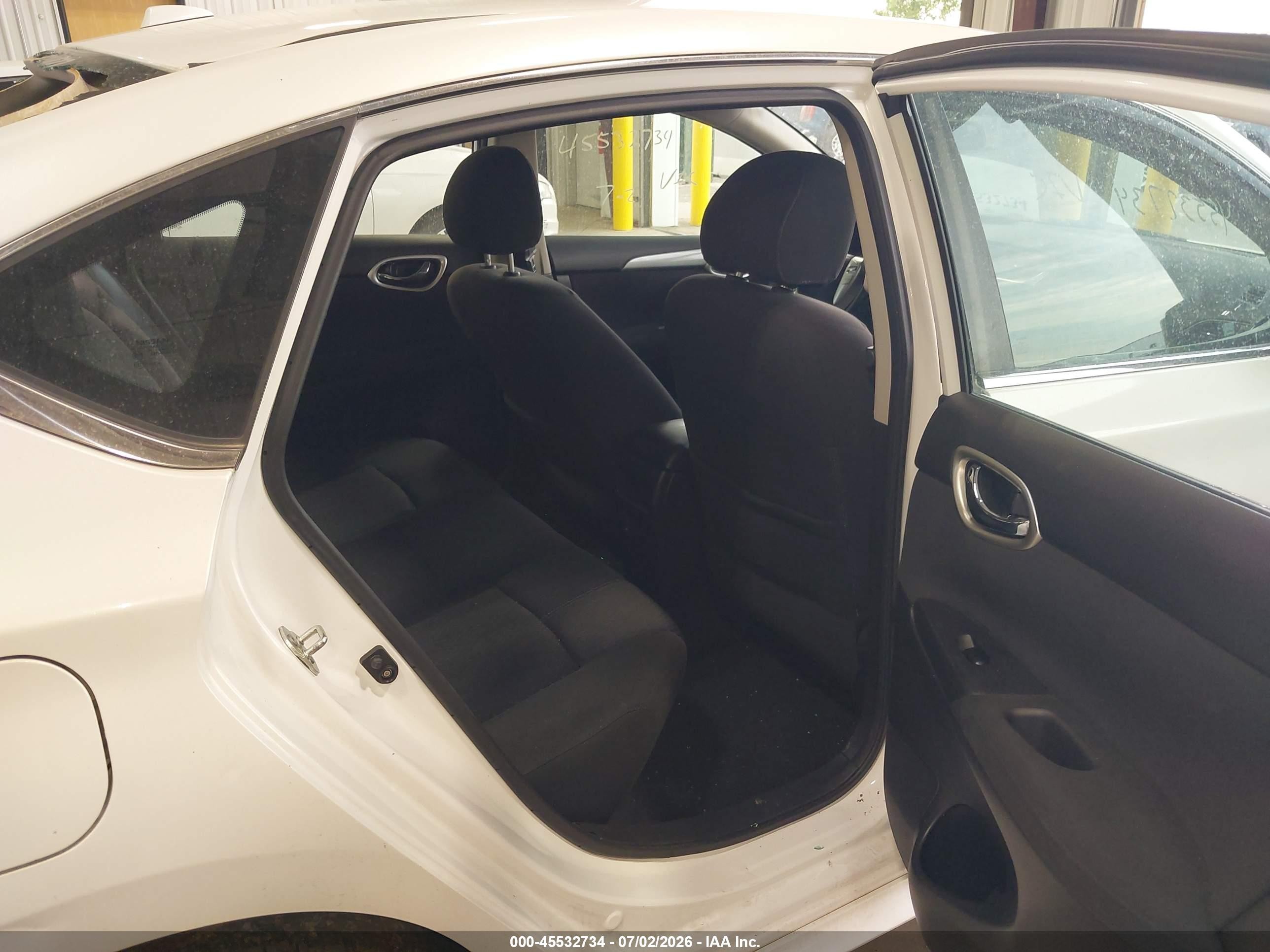 2013 Nissan Sentra Sr Белый vin: 3N1AB7AP9DL766310