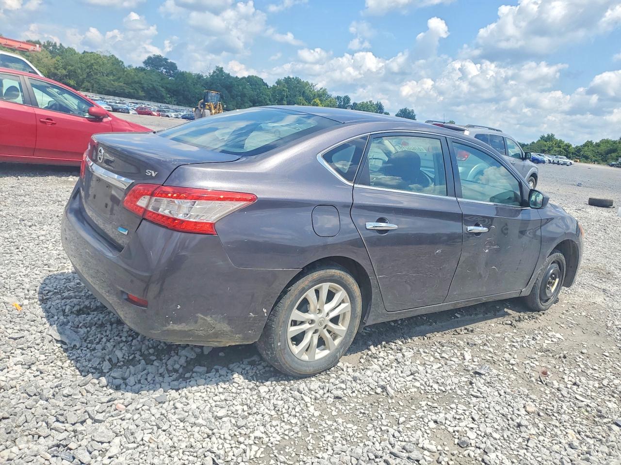 2013 Nissan Sentra S Gray vin: 3N1AB7AP9DL771555