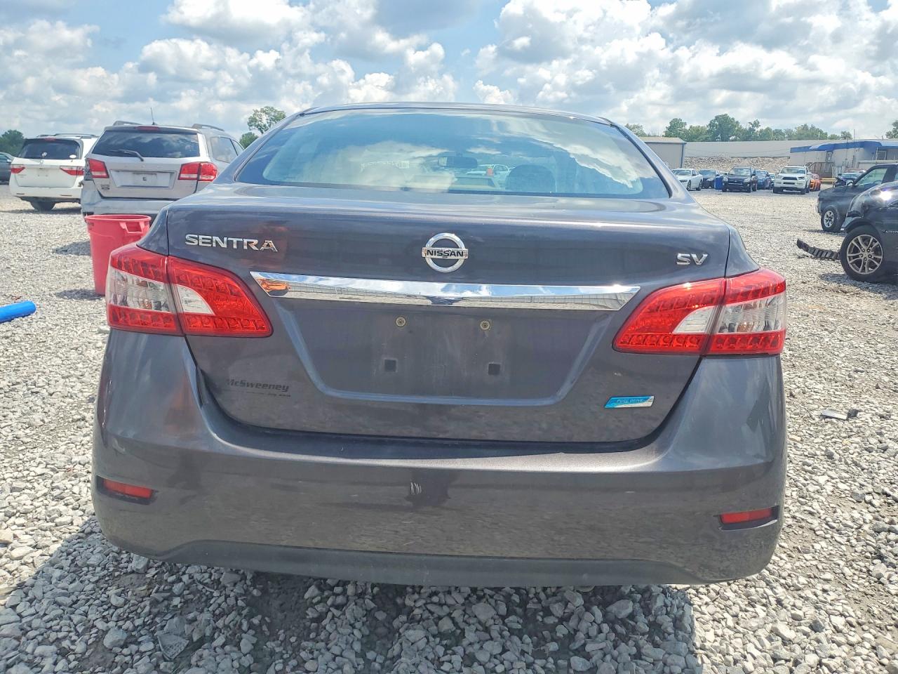 2013 Nissan Sentra S Gray vin: 3N1AB7AP9DL771555