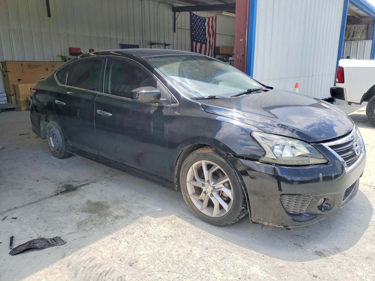 2013 Nissan Sentra S Black vin: 3N1AB7AP9DL773127