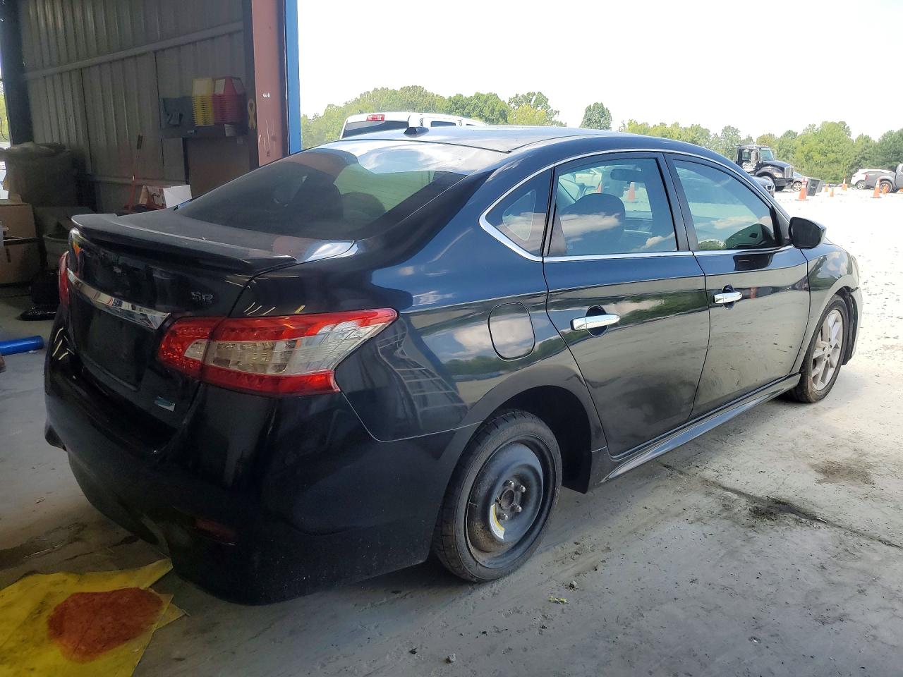 2013 Nissan Sentra S Black vin: 3N1AB7AP9DL773127