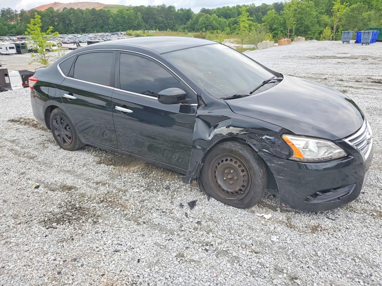 2013 Nissan Sentra S Black vin: 3N1AB7AP9DL777288