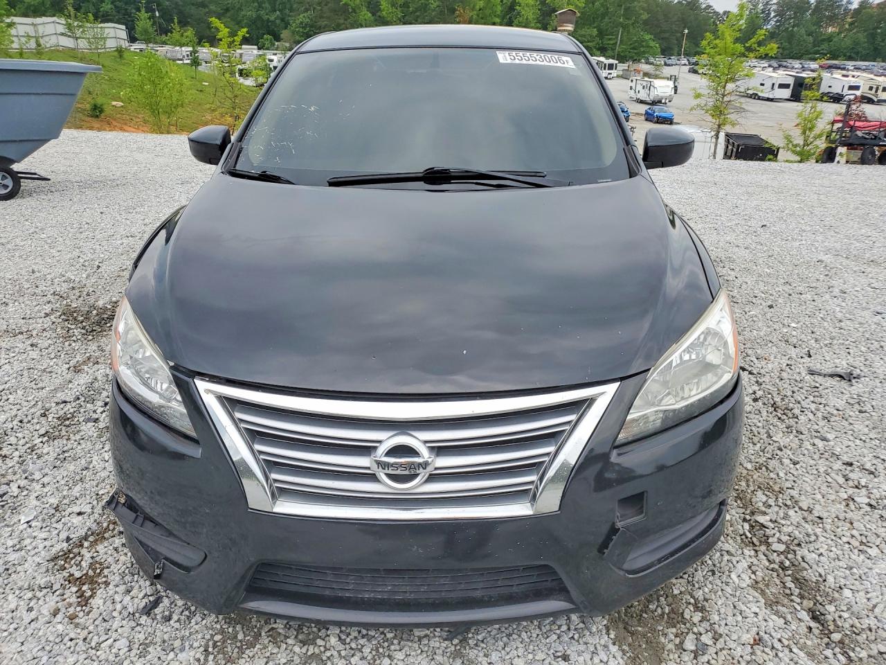 2013 Nissan Sentra S Black vin: 3N1AB7AP9DL777288