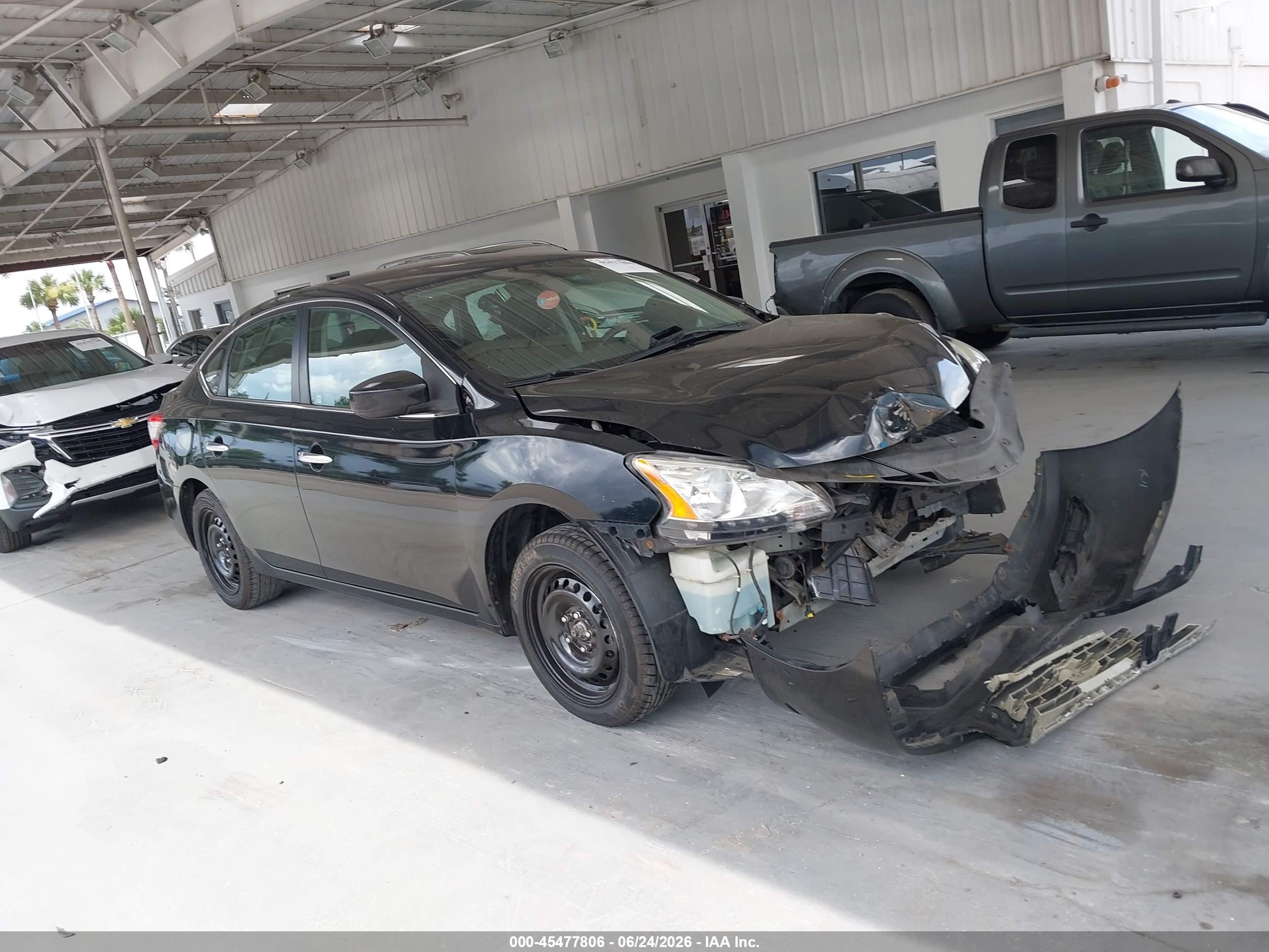 2013 Nissan Sentra S Black vin: 3N1AB7AP9DL780112