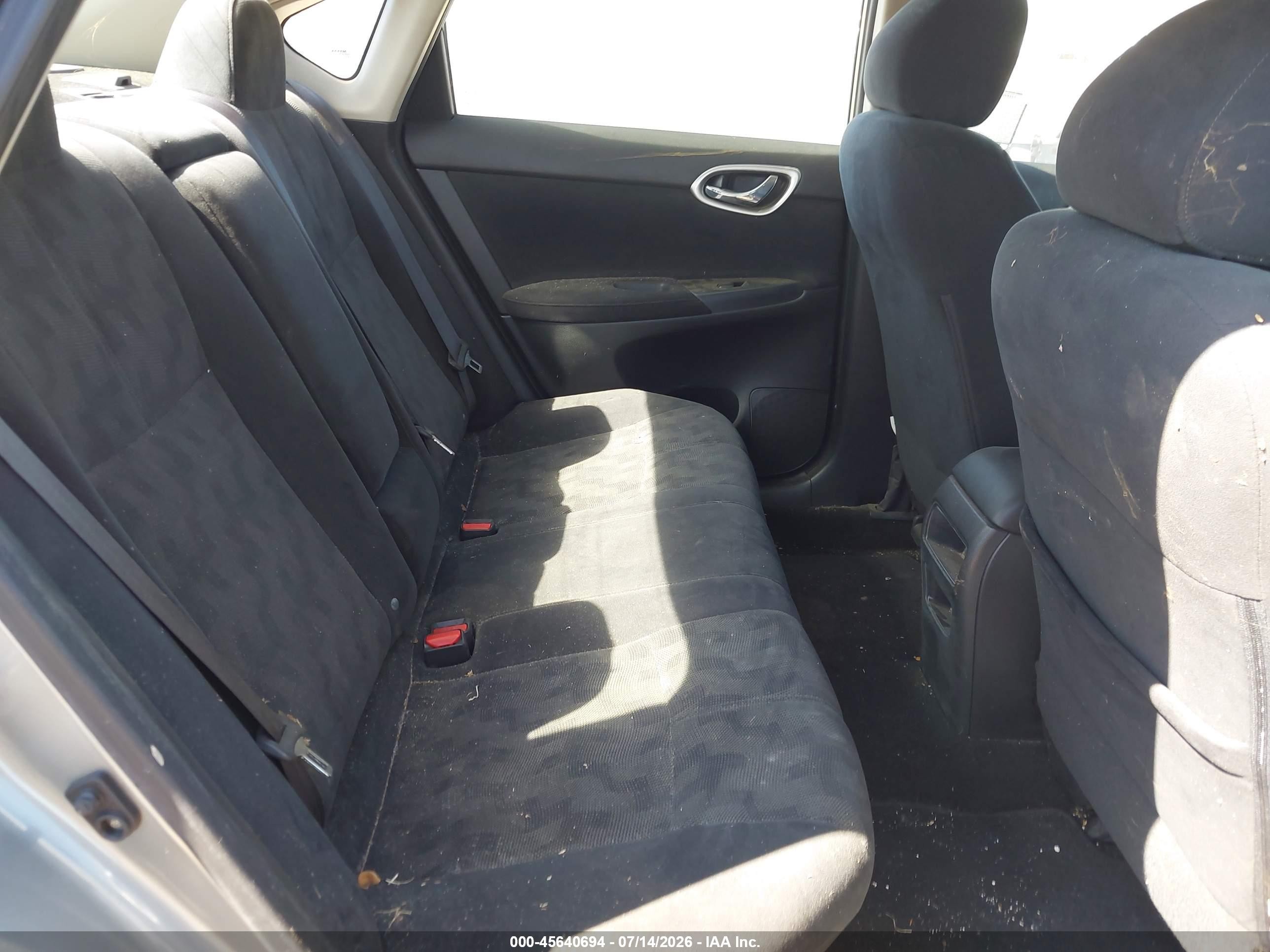 2013 Nissan Sentra Sv Silver vin: 3N1AB7AP9DL780952