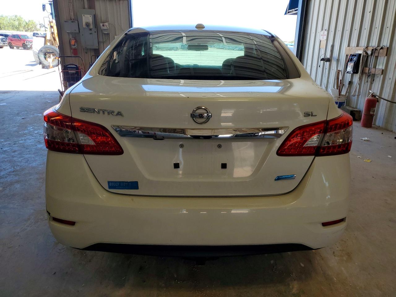 2013 Nissan Sentra S White vin: 3N1AB7AP9DL781034